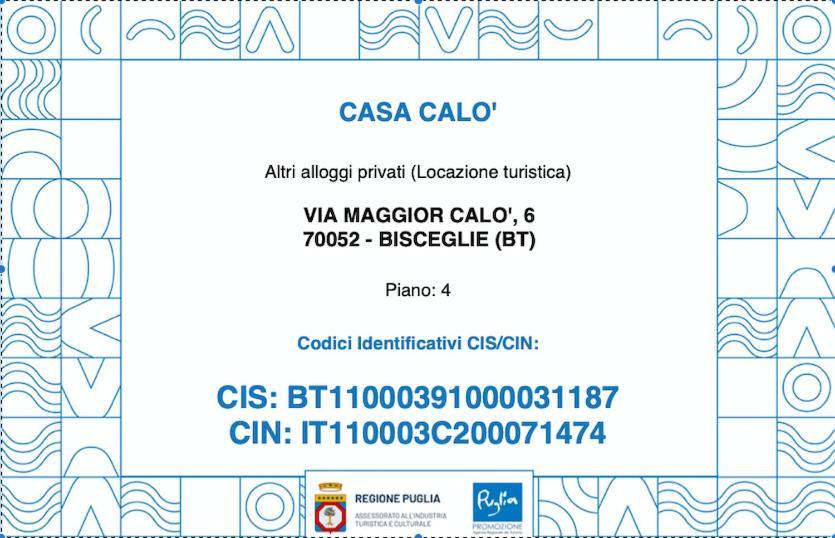 Casa Calo' Apartment บิสเชลเย ภายนอก รูปภาพ